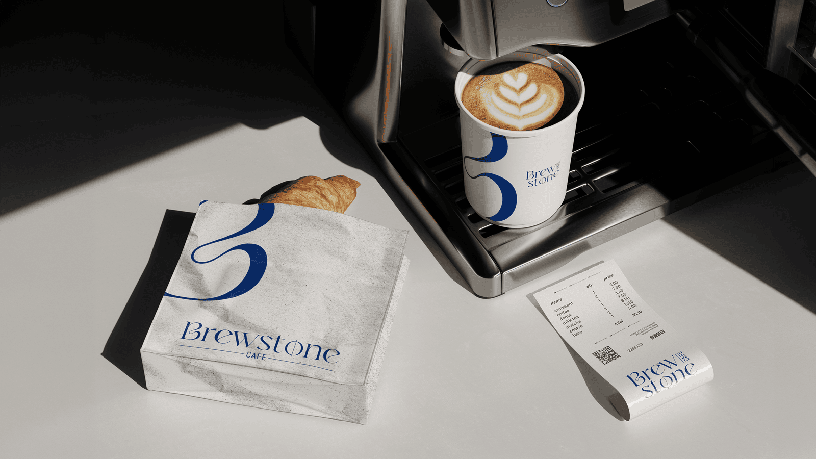 Brewstone brand identity