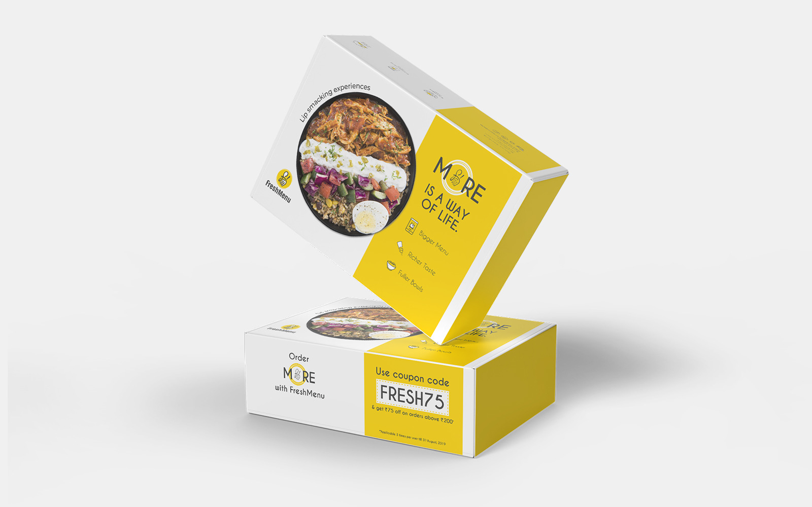 FreshMenu packaging 2