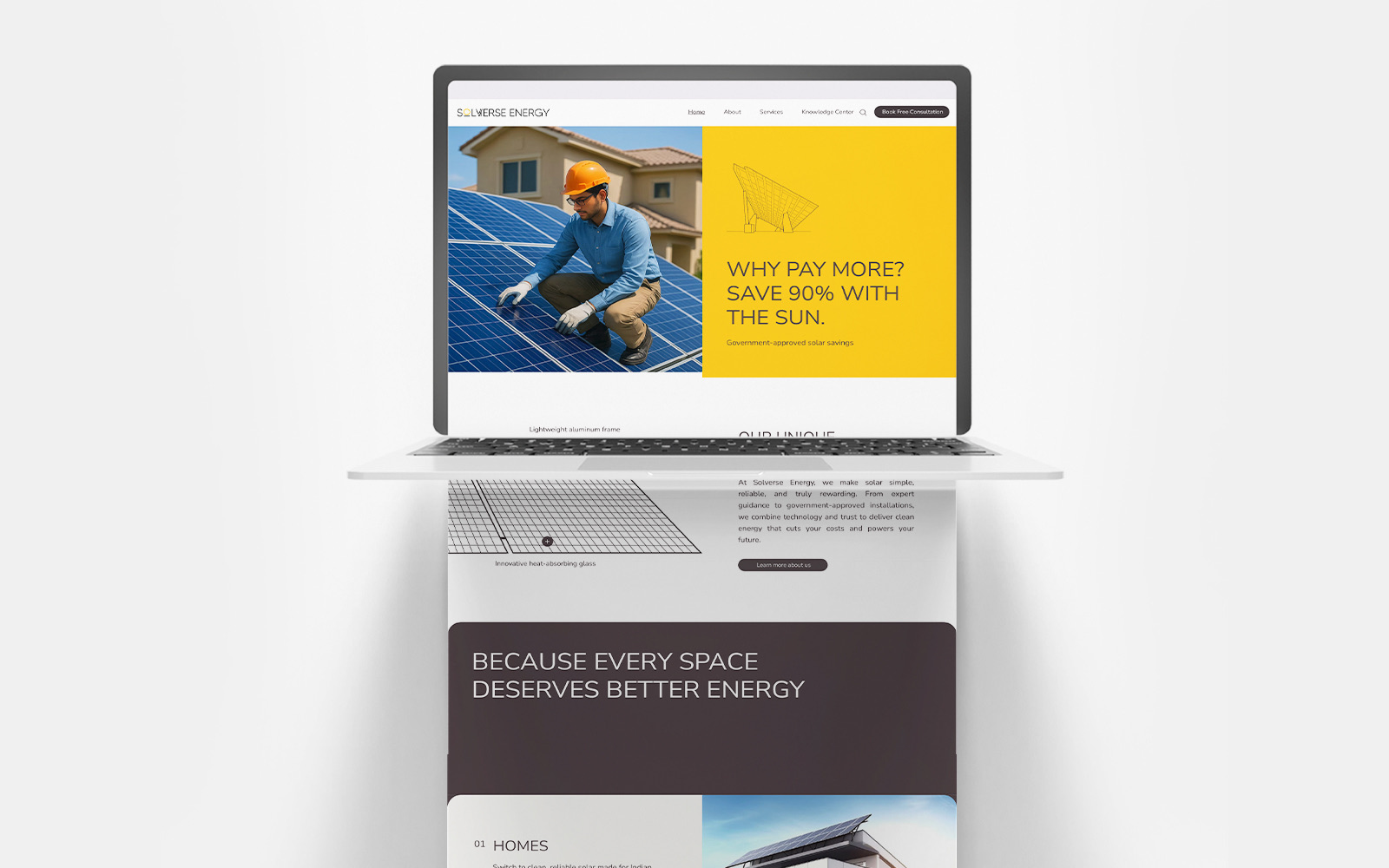 Website screen 3